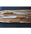 6 Laguiole En Aubrac Pistacietræ Steakknive 